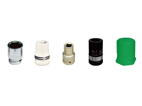 INDUSTRIAL GRADE GALVANIZED AND CHROMIUM-PLATED SOCKETS